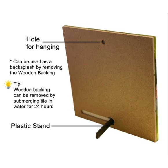 Yellow Hibiscus Flower 4x4 Decorative Ceramic Wall Art Tile New Backsplash Gift - Picture 3 of 3